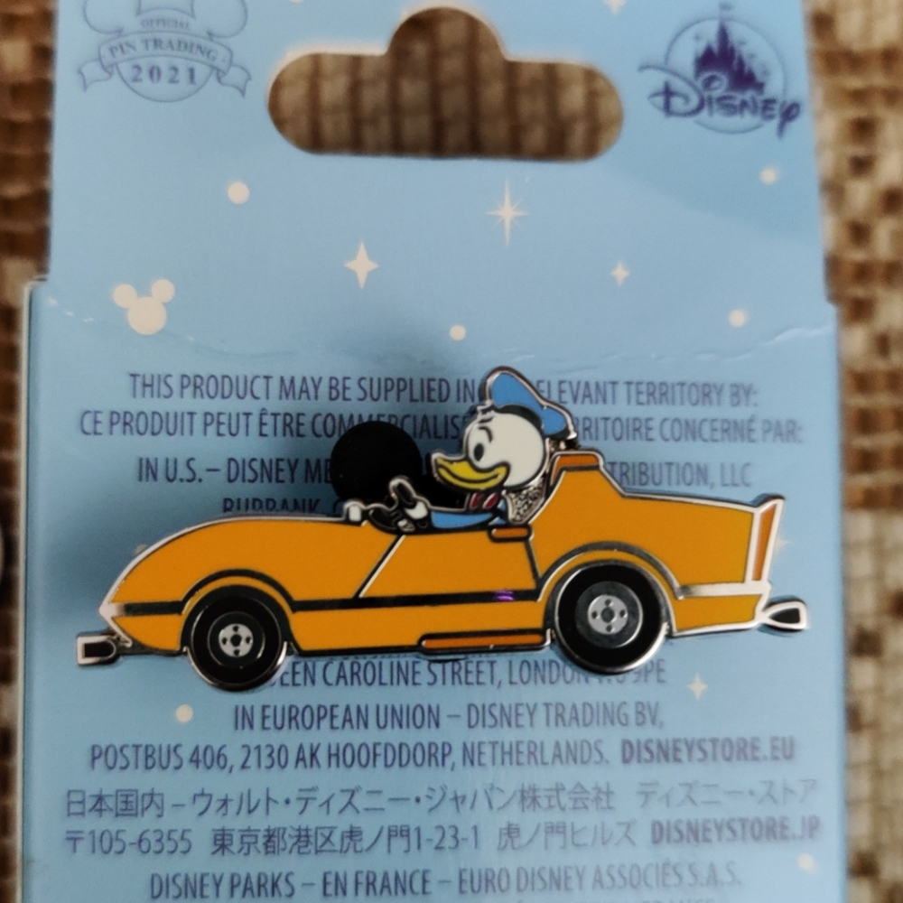Disney Pin Jerrod Maruyama Mystery Donald Duck see